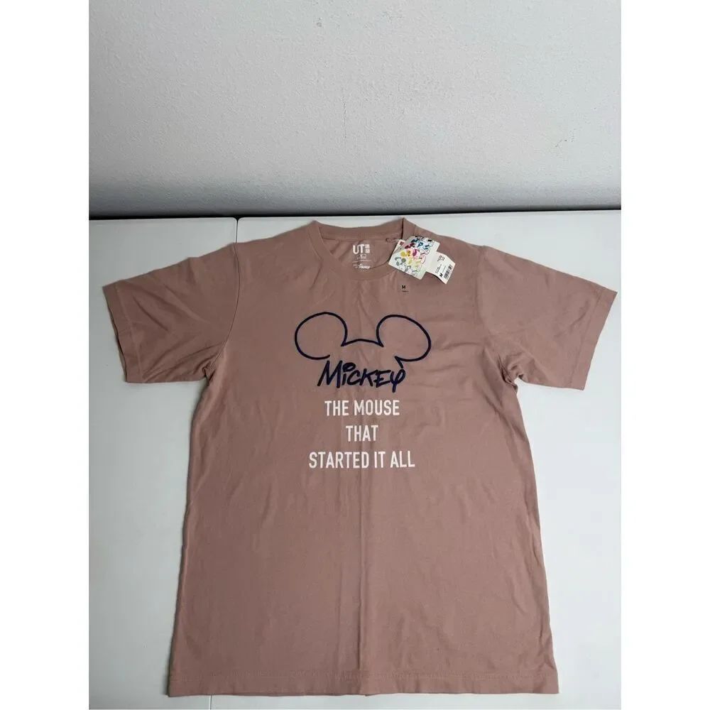 NWT Uniqlo Disney “Mickey the mouse that started it all” T-Shirt Size Medium